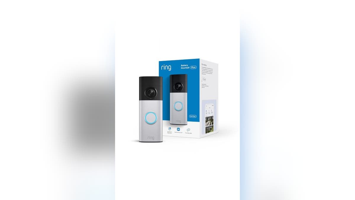 Get alerts and check for visitors on the Ring app.