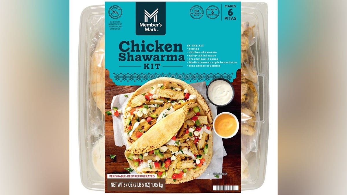 Sam's Club's Chicken Shawarma meal.