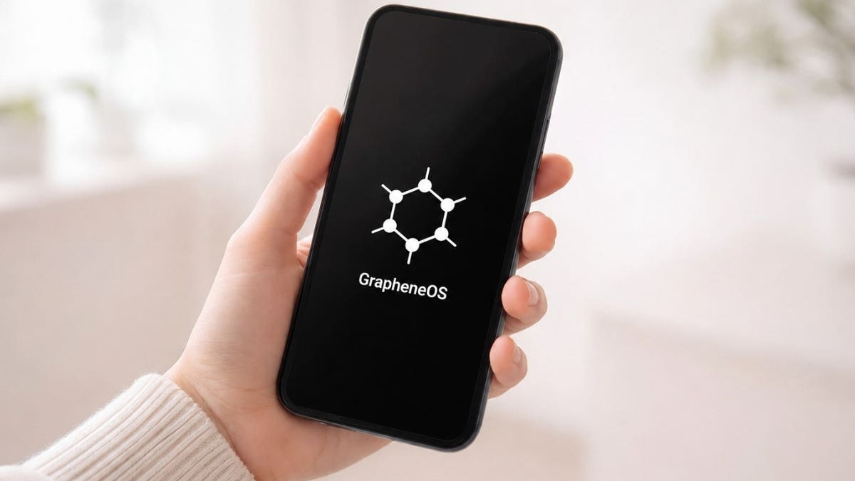 An iPhone with GrapheneOS