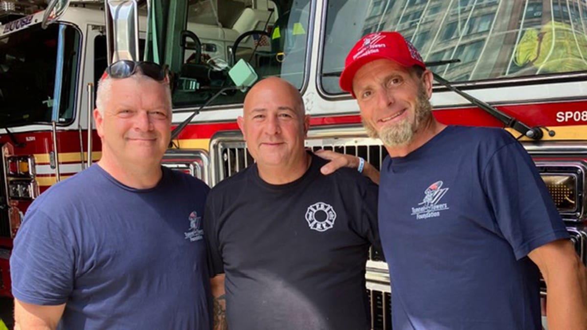 jim serger, cory hardy and fireman