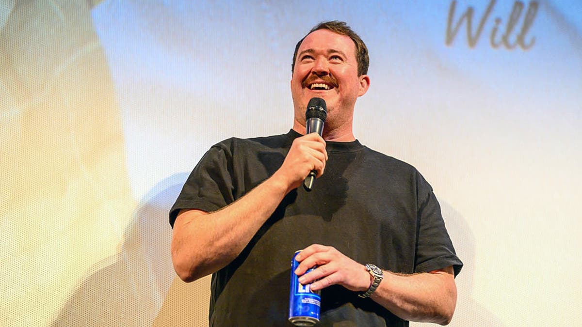 Shane Gillis attends the Netflix Tires Season 2 premiere at The Paramount Theatre.