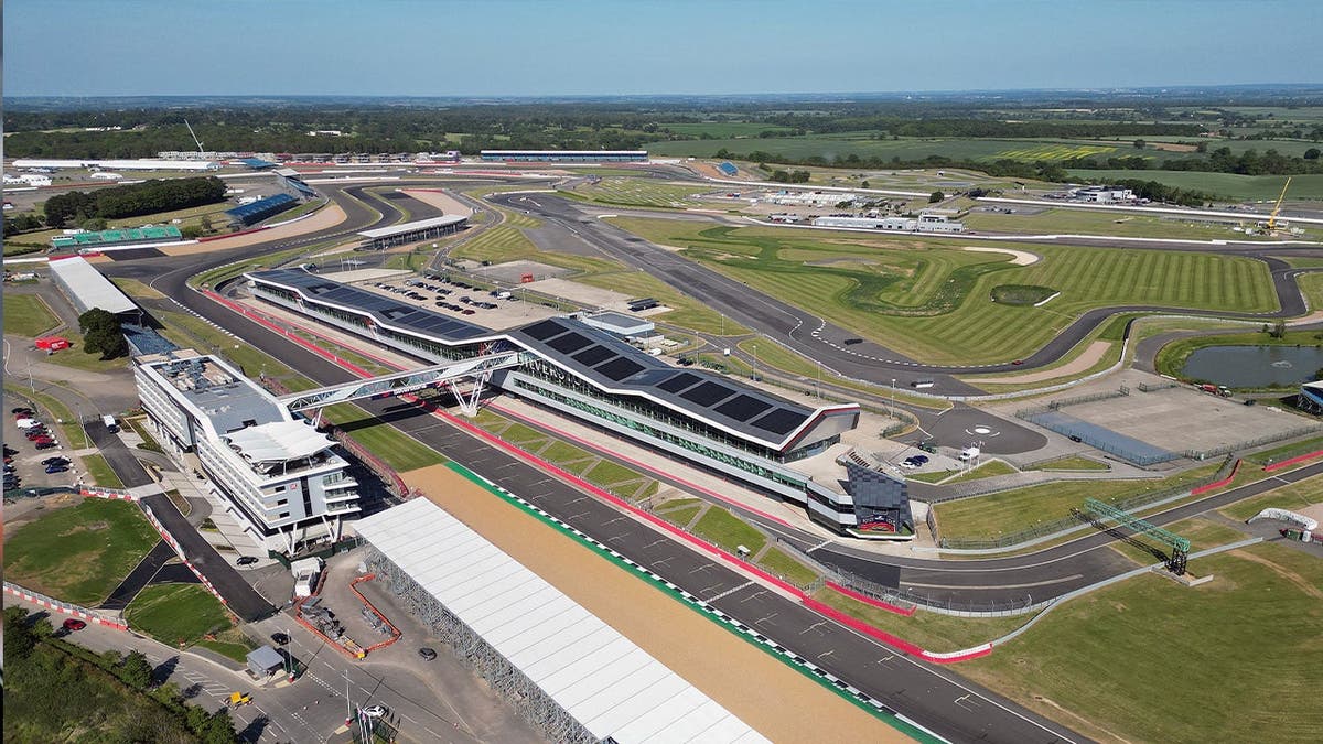 Silverstone aerial shot
