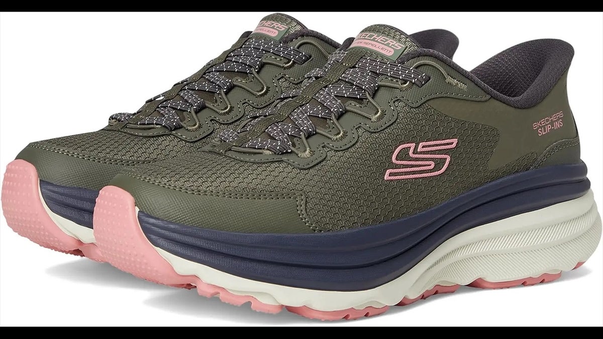 Slip these shoes on for all-day comfort.