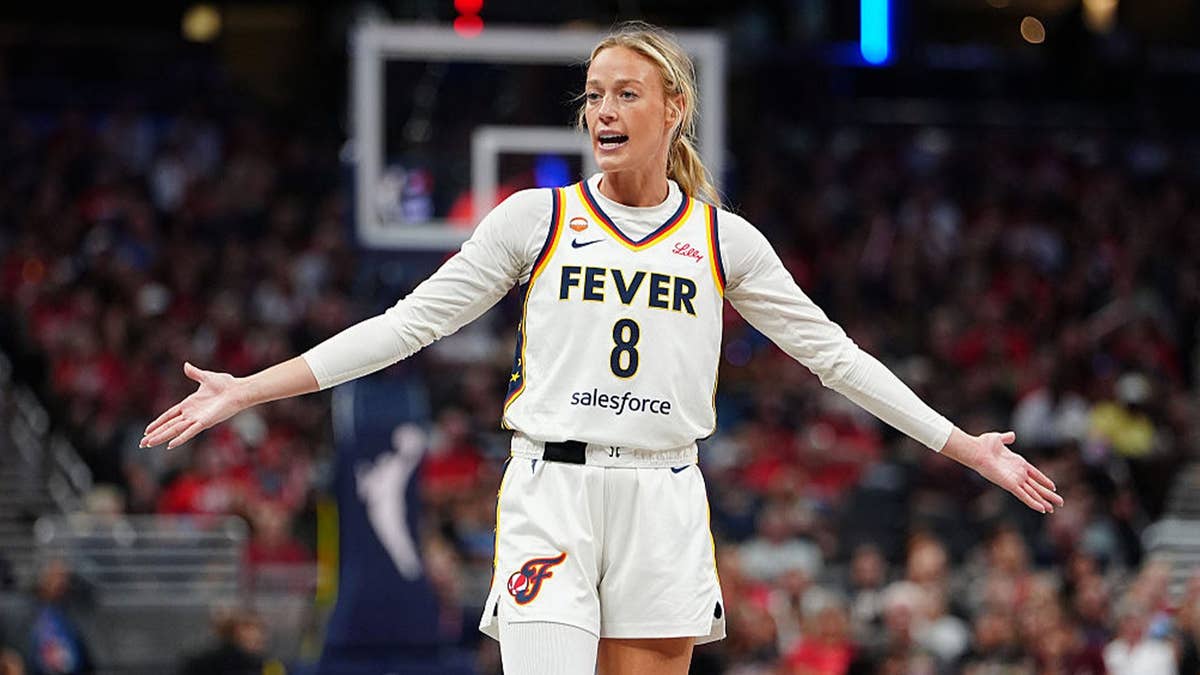 Indiana Fever guard Sophie Cunningham