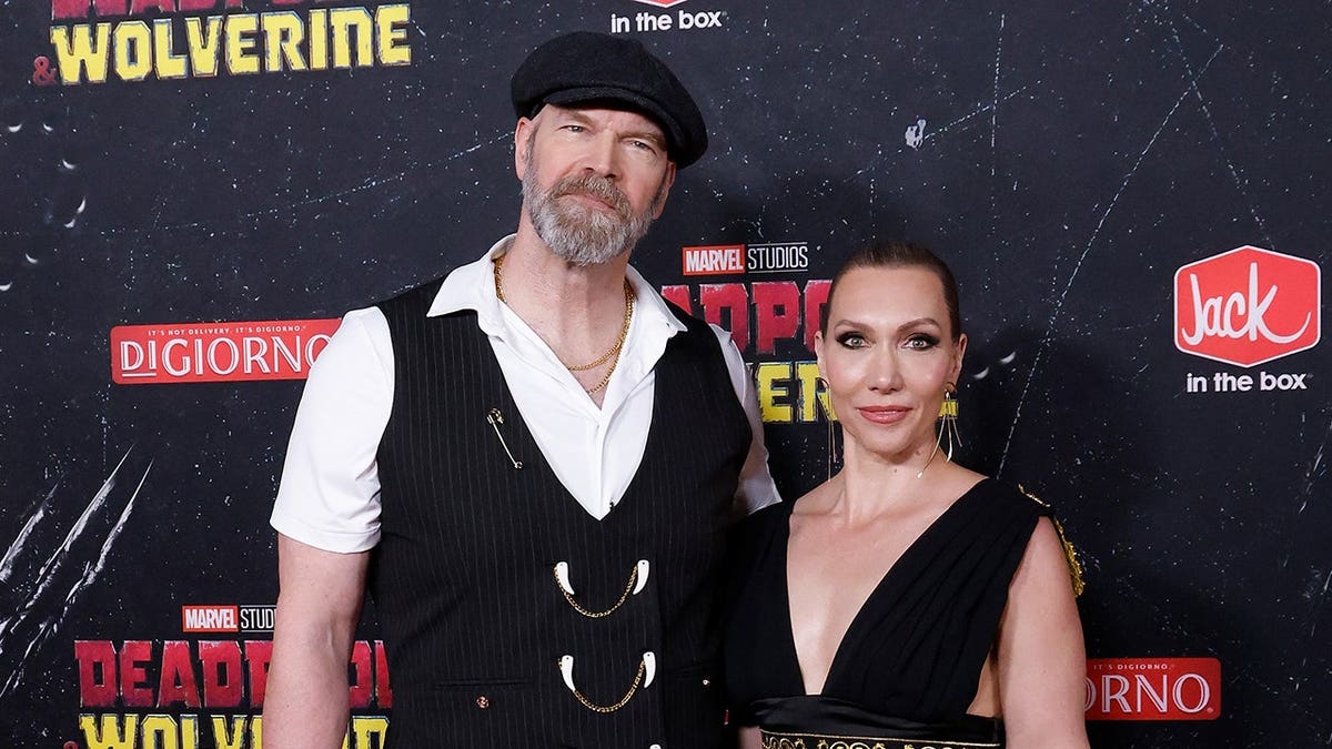 Tyler Mane stands at the Deadpool & Wolverine premiere in New York City.