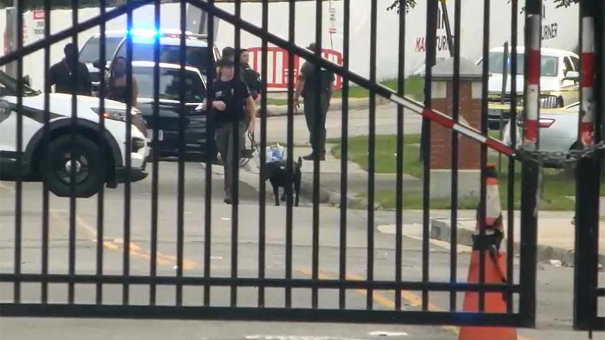 Police at VSU campus