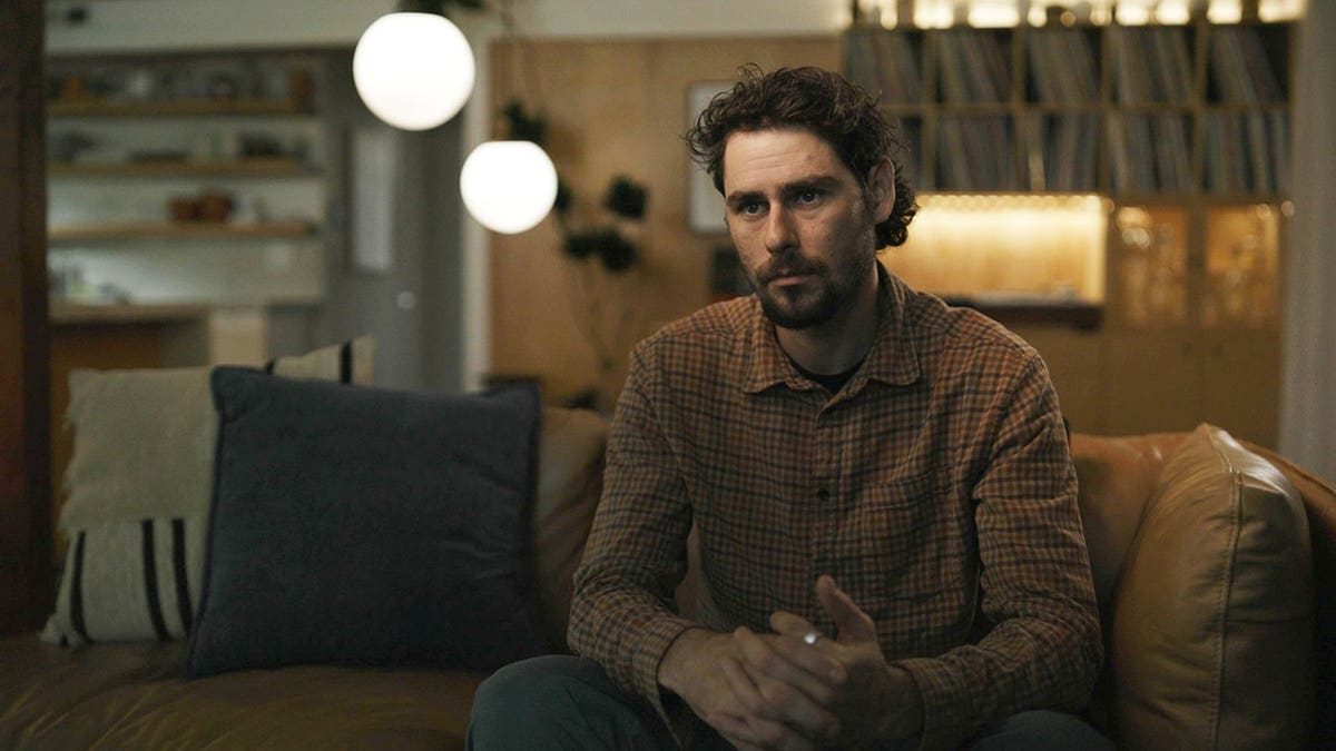 Wesley Freilich sits during an interview.