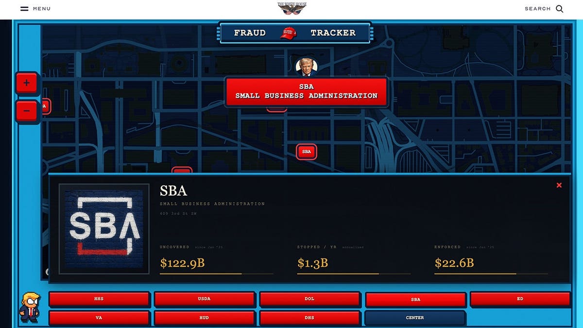 Interactive map