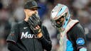Marlins outfielders collide, knock fly ball over wall to give Braves star a home run in brutal mishap