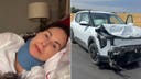 Minnie Driver is 'grateful to be alive' after surviving serious car crash that nearly took her life