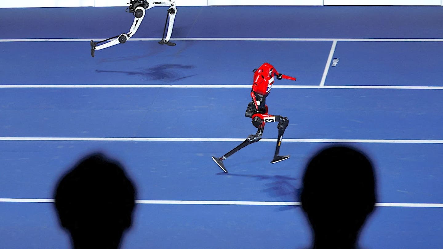 Chinese humanoid robot breaks Usain Bolt’s 100m record at 9.39 seconds Chinese humanoid robot breaks Usain Bolt’s 100m record at 9.39 seconds