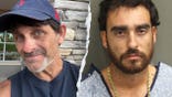 Daryl Hill and booking photo of suspect Raul Lionel Vazquez