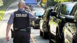 Fairfax County police at Great Falls fatal stabbing scene