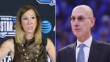 Cathy Engelbert split with Adam Silver