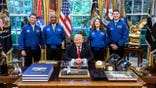 Artemis II crew at the White House.