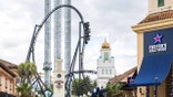 roller coaster featurign steep fall