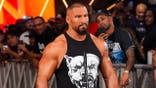 Bron Breakker enters the ring during RAW at Scope Arena.