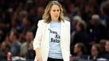 Cheryl Reeve, head coach of the Minnesota Lynx, looks on during a game against the Indiana Fever.