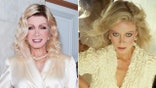 Donna Mills poses for a portrait and attends the Los Angeles Ballet 18th Annual Gala in side-by-side images.