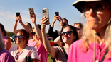 Hundreds of pink-clad supporters gather at courthouse ahead of Lindsay Clancy trial