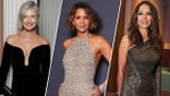 A three-way split of Paulina Porizkova, Halle Berry and Elizabeth Hurley.