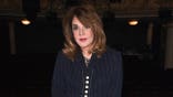 Stockard Channing suit and stage