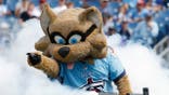 T-Rac the Titans mascot