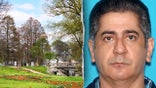 image shows park on left with mug shot on right