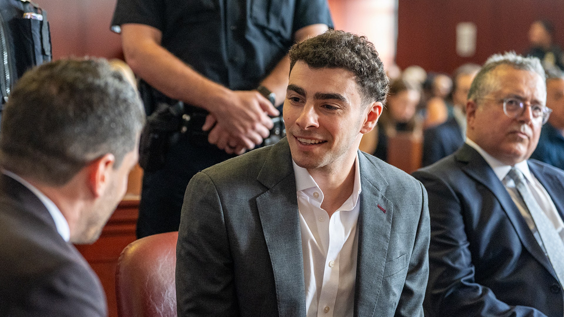 Luigi Mangione in court
