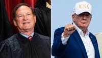 President Donald Trump praised Associate Justice Samuel Alito's decision to stay on the U.S. Supreme Court in a social media post on Truth Social.
