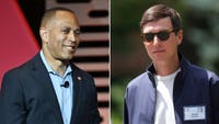 House Minority Leader Hakeem Jeffries, a New York Democrat, met with President Donald Trump's son-in-law Jared Kushner, reports indicate.