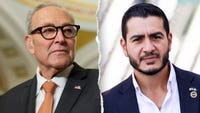 Chuck Schumer says Abdul El-Sayed brings new energy to the Democratic Party but won't say whether he'll campaign with the Michigan Senate nominee.