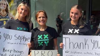 NCAA softball player reveals alleged encounter with pro-trans counterprotesters at Sophie Cunningham rally
