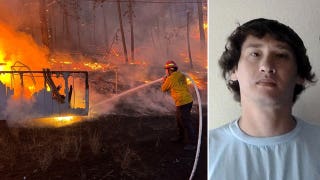 MIRA: La mirada de sorpresa de un vecino ayudó a la policía a identificar al presunto autor del incendio forestal mientras las llamas avanzaban a toda velocidad por los alrededores