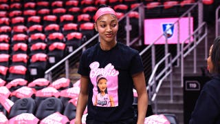 Angel Reese got a Barbie doll, signature shoe and WNBA theme night, then played victim again