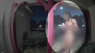 Naked DoorDash driver delivers food to Texas home in shocking security camera video
