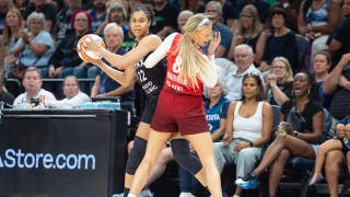 Sophie Cunningham takes vicious elbow to face, and fans fume at what refs did next