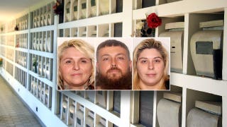 Detienen a un trío acusado de saquear tumbas en una oleada de robos en cementerios de todo el país «para robar a los muertos», según la policía