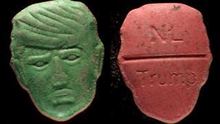 Drug institute warns that Trump-shaped ecstasy pills contain potentially fatal ingredient