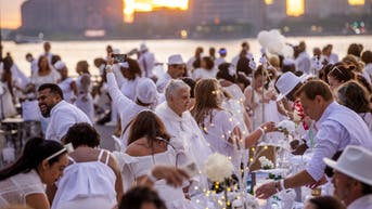 All-white attire required as hundreds descend on a secret spot tonight - Fox News
