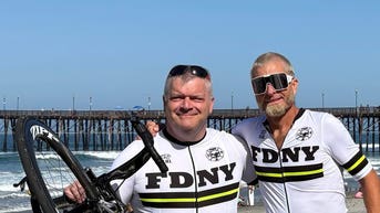 Navy veterans reunite after 30 years for 'grueling' cross-country bike challenge honoring 9/11 - Fox News