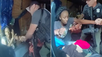 Officers smash into sweltering locked trailer, rescue crying girls at 97 degrees - Fox News