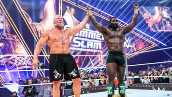 Oba Femi shows the future of WWE is here as he takes down Brock Lesnar in Hell in a Cell match at SummerSlam