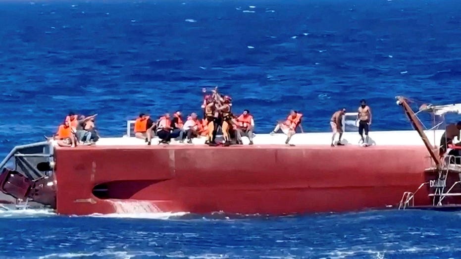 Mom loses grip on daughter as passenger ferry capsizes with 20 people still missing