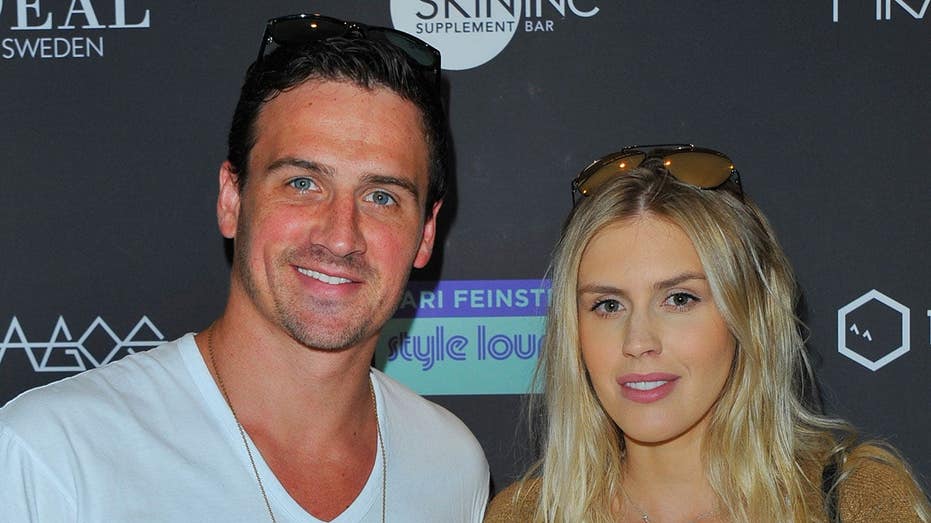 Ryan Lochte's fiancée wants his former Playboy model ex-wife to take those 'homewrecker' claims somewhere else
