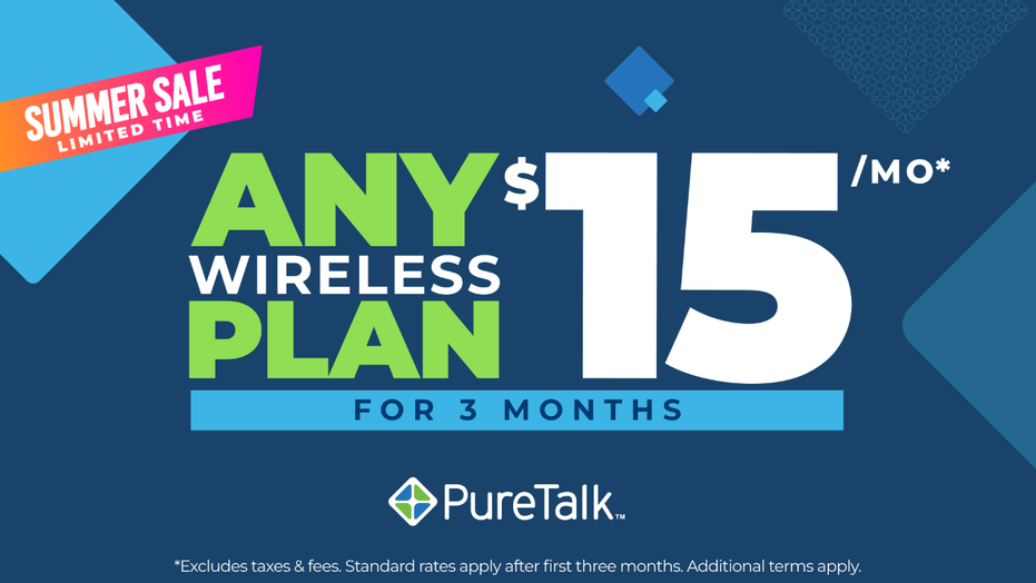 PureTalk keeps phone plans simple — and FOX News readers can choose any plan for $15 per month