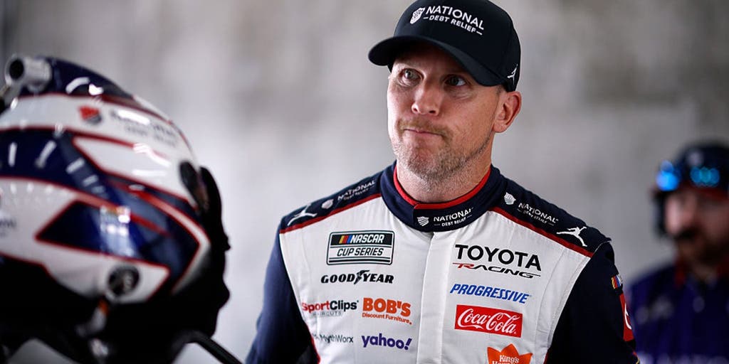 Denny Hamlin says forward-facing sonar in professional bass fishing has gone 'a little overboard'