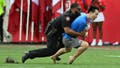Fan runs onto field at Houston Cougars game, gets absolutely trucked by police officer - Fox News