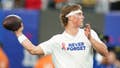 Jaxson Dart takes brutal hit early in Giants vs Cowboys opener but what happened next was kind of surprising - Fox News