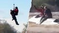 Arizona sheriff's helicopter crew rescues man stranded atop overturned truck in rapidly rising floodwaters - Fox News
